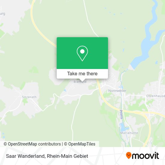 Карта Saar Wanderland