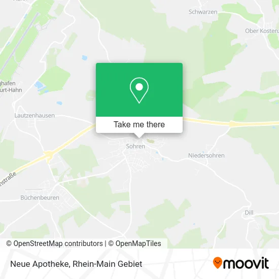 Карта Neue Apotheke