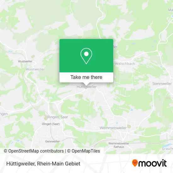 Карта Hüttigweiler