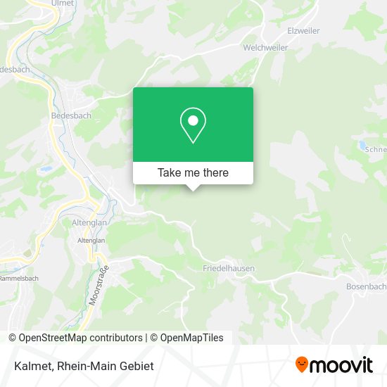 Карта Kalmet