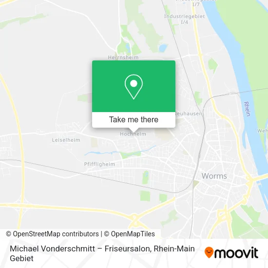 Карта Michael Vonderschmitt – Friseursalon