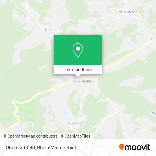 Карта Oberstadtfeld