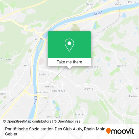 Карта Paritätische Sozialstation Des Club Aktiv