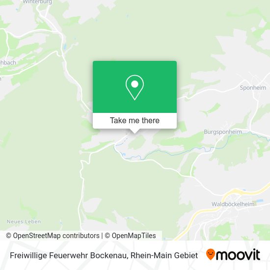 Карта Freiwillige Feuerwehr Bockenau