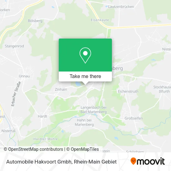 Карта Automobile Hakvoort Gmbh