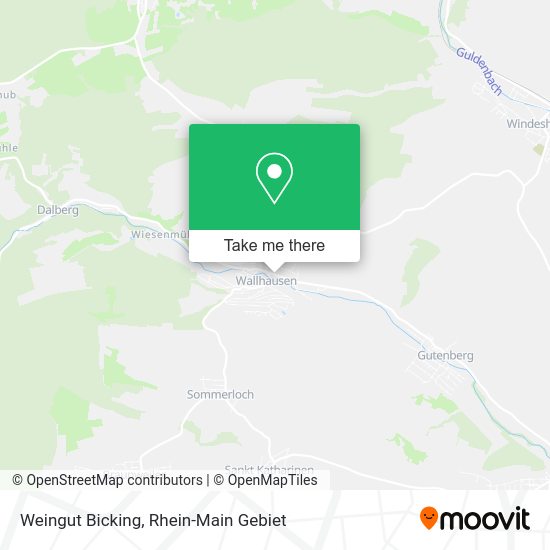 Карта Weingut Bicking
