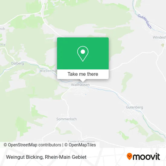 Карта Weingut Bicking