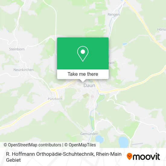 Карта R. Hoffmann Orthopädie-Schuhtechnik