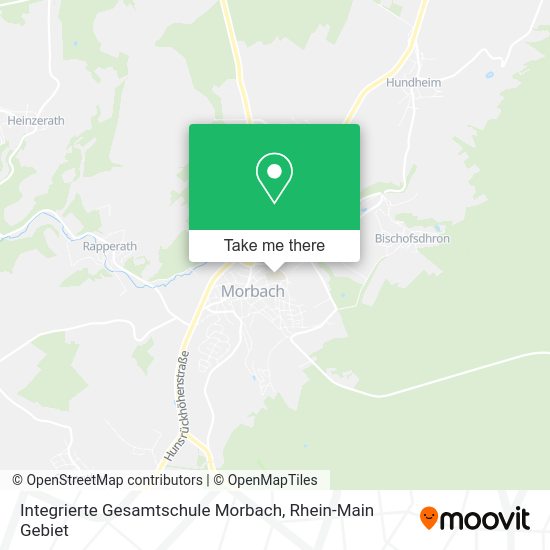 Карта Integrierte Gesamtschule Morbach