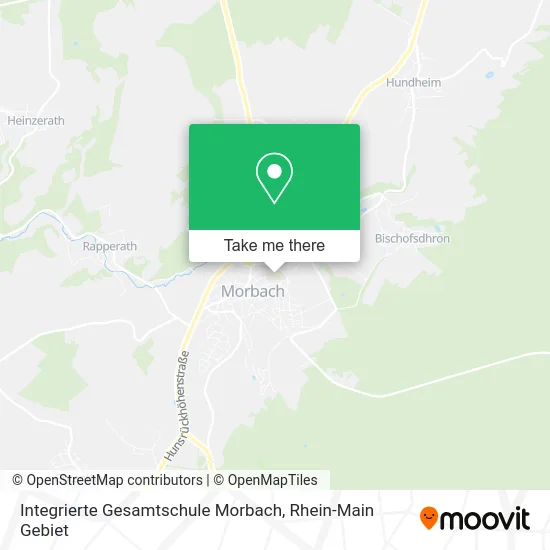 Карта Integrierte Gesamtschule Morbach