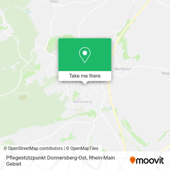 Карта Pflegestützpunkt Donnersberg-Ost