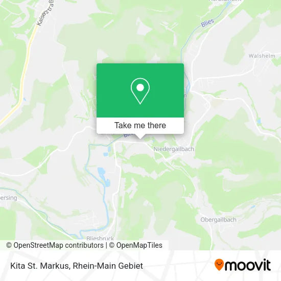Карта Kita St. Markus