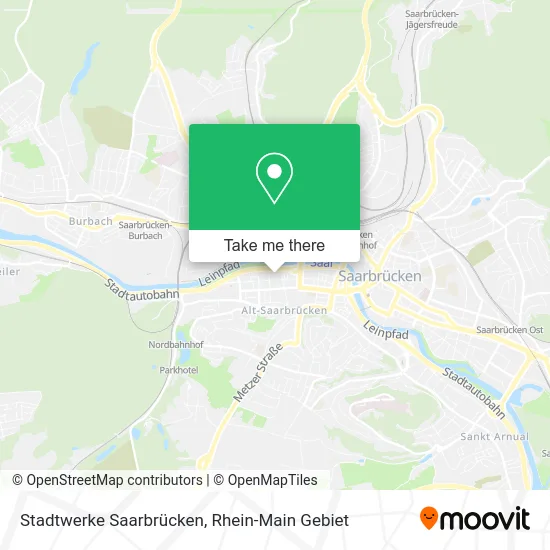 Карта Stadtwerke Saarbrücken