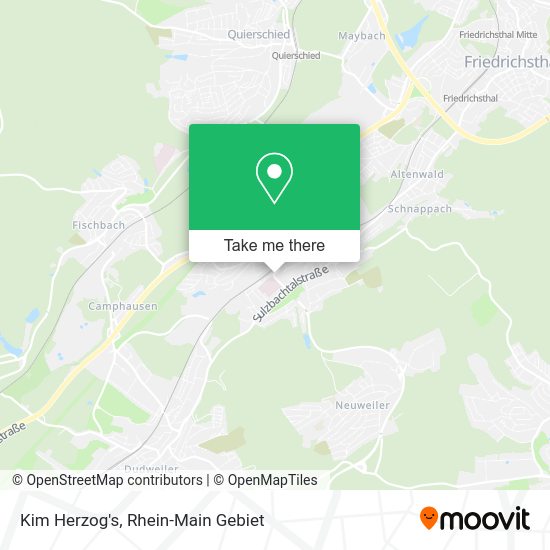 Карта Kim Herzog's