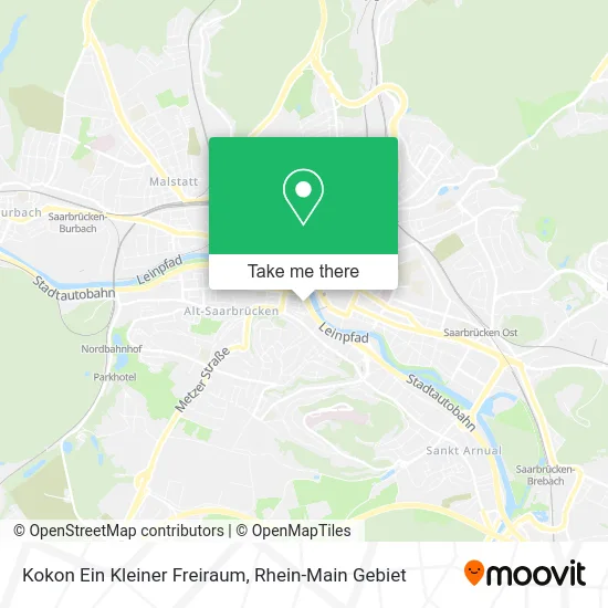 Карта Kokon Ein Kleiner Freiraum