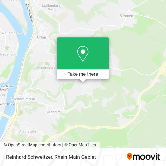 Карта Reinhard Schweitzer