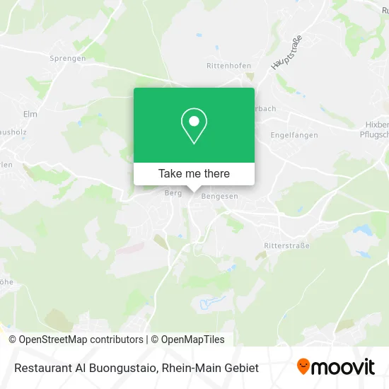 Карта Restaurant Al Buongustaio
