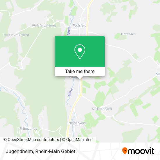 Карта Jugendheim