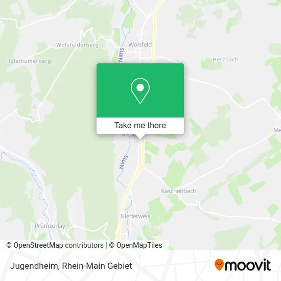 Карта Jugendheim