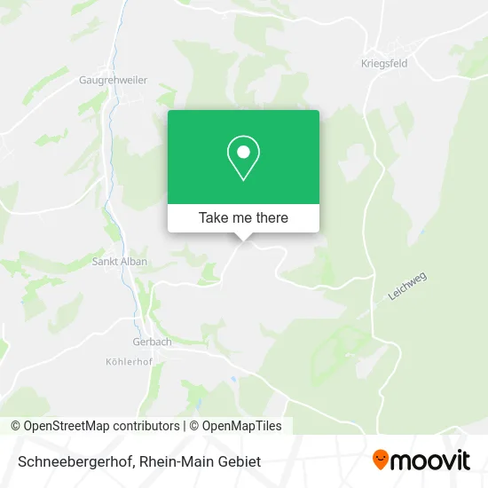 Карта Schneebergerhof