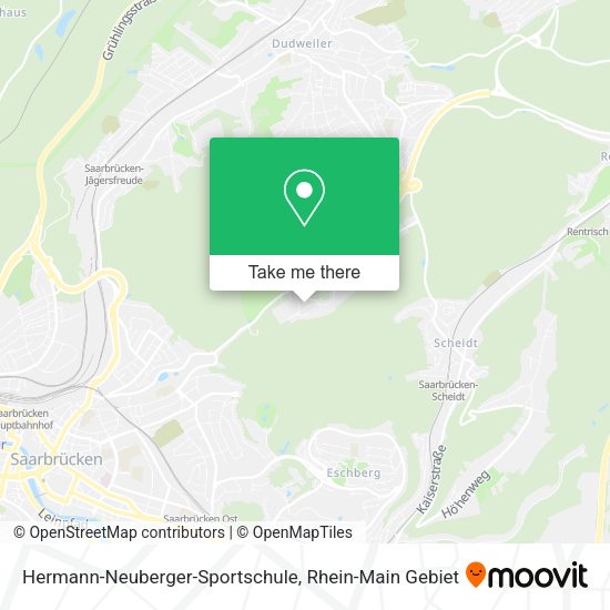 Карта Hermann-Neuberger-Sportschule