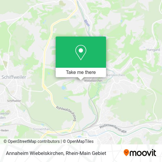 Карта Annaheim Wiebelskirchen