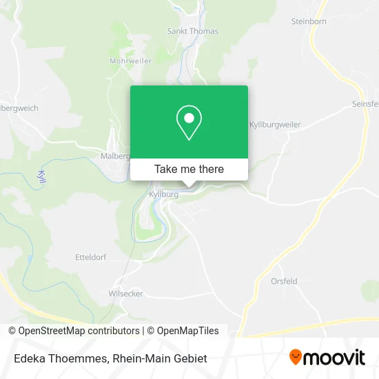 Карта Edeka Thoemmes
