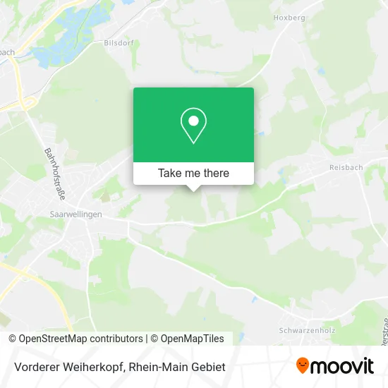 Карта Vorderer Weiherkopf