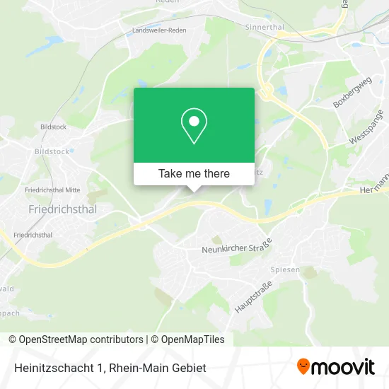 Heinitzschacht 1 map