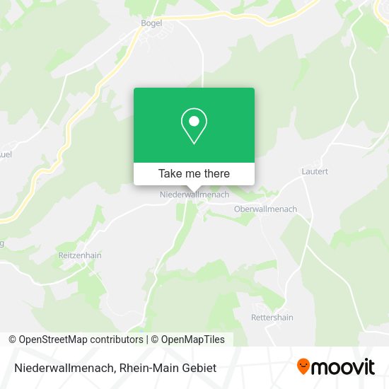 Карта Niederwallmenach