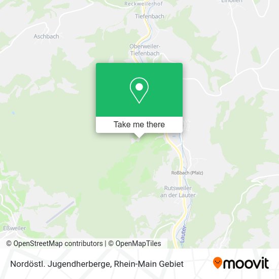 Карта Nordöstl. Jugendherberge