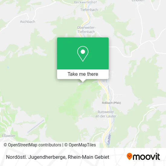 Карта Nordöstl. Jugendherberge