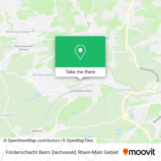 Карта Förderschacht Beim Dachswald