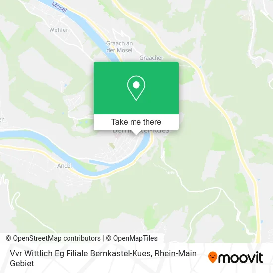Карта Vvr Wittlich Eg Filiale Bernkastel-Kues
