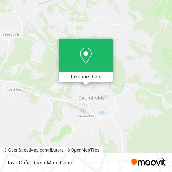 Java Cafe map