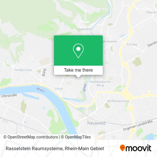 Карта Rasselstein Raumsysteme