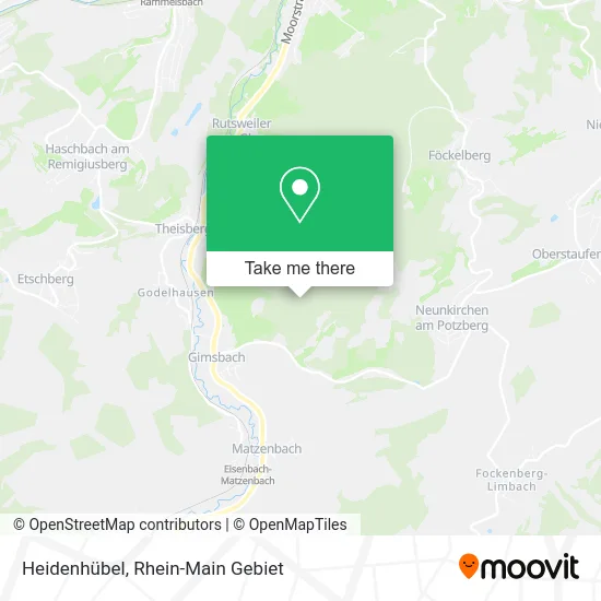 Карта Heidenhübel