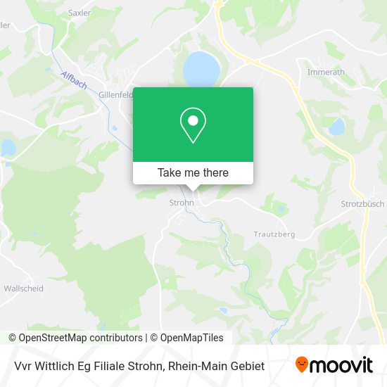 Карта Vvr Wittlich Eg Filiale Strohn