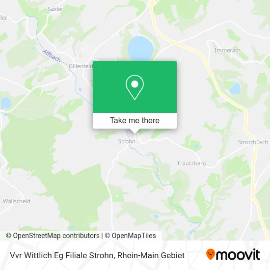 Карта Vvr Wittlich Eg Filiale Strohn