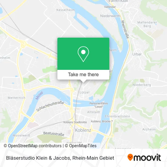 Карта Bläserstudio Klein & Jacobs