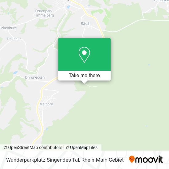 Карта Wanderparkplatz Singendes Tal