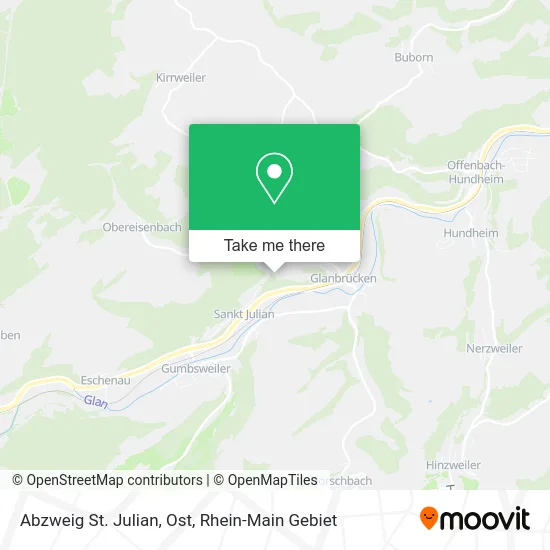 Карта Abzweig St. Julian, Ost