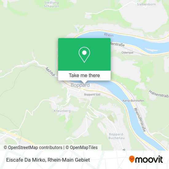 Карта Eiscafe Da Mirko