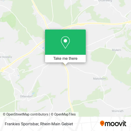 Карта Frankies Sportsbar