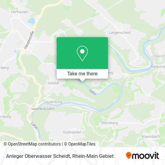 Карта Anleger Oberwasser Scheidt