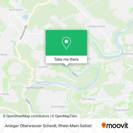 Карта Anleger Oberwasser Scheidt