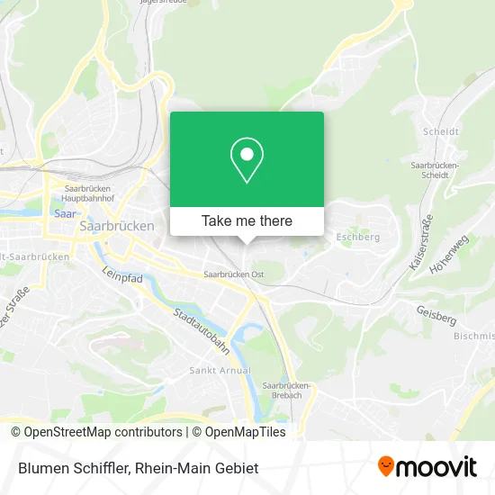 Карта Blumen Schiffler