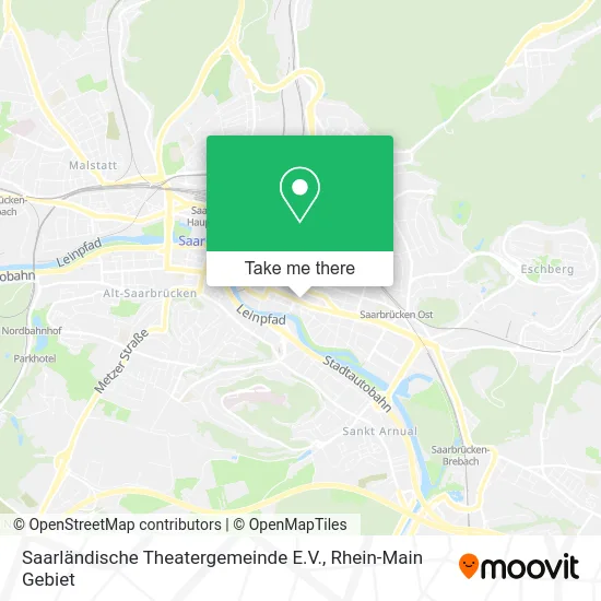 Карта Saarländische Theatergemeinde E.V.