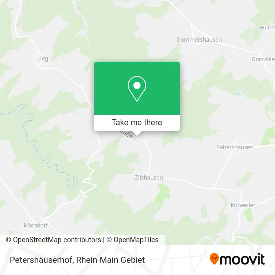 Карта Petershäuserhof