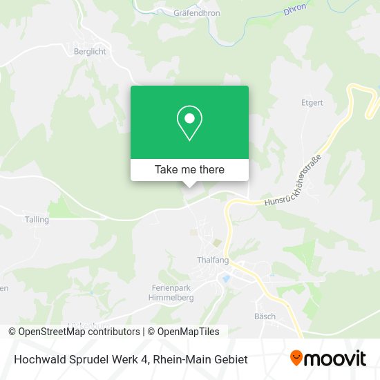 Карта Hochwald Sprudel Werk 4